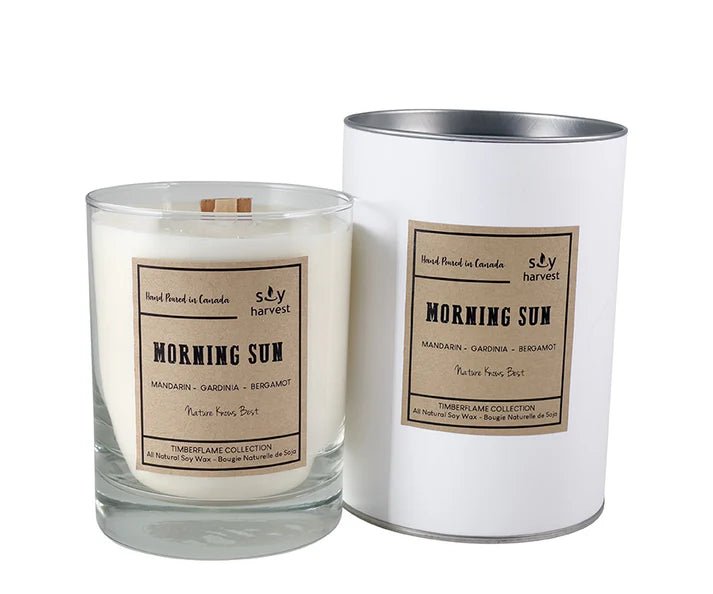 Soy Harvest Timberflame Candles