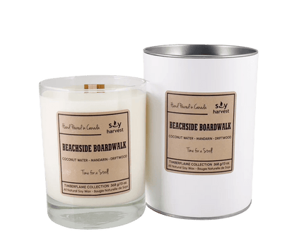 Soy Harvest Timberflame Candles