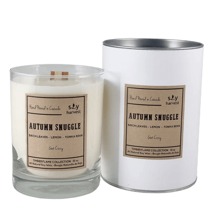 Soy Harvest Timberflame Candles
