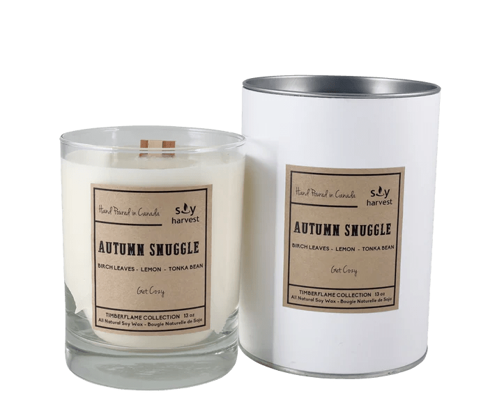 Soy Harvest Timberflame Candles
