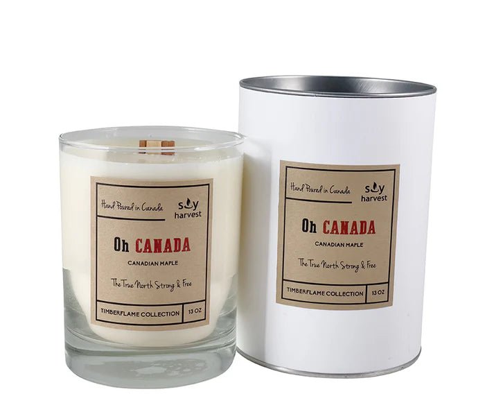 Soy Harvest Timberflame Candles