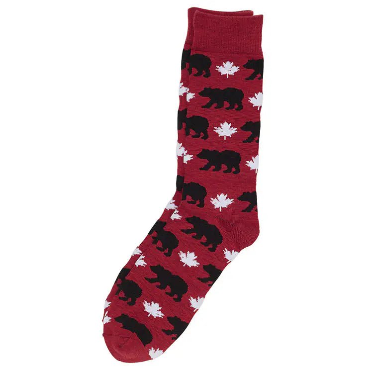 Stone Age Canada Themed Socks