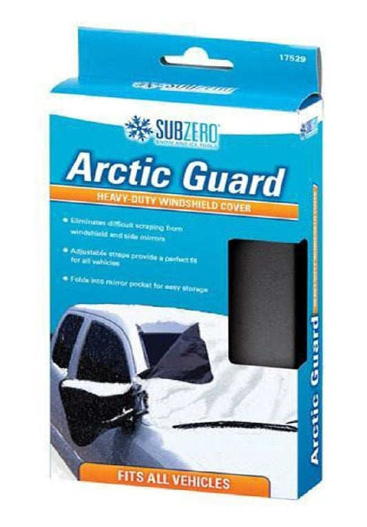 Product Image – Image showing product packaging with image of car covered in snow and words Arctic Guard.