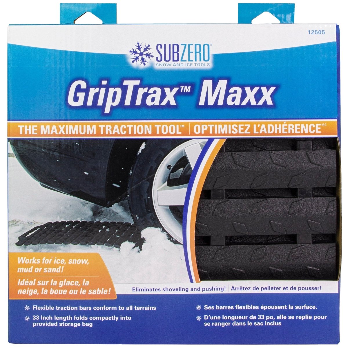 SubZero GripTrax Maxx Traction Tool