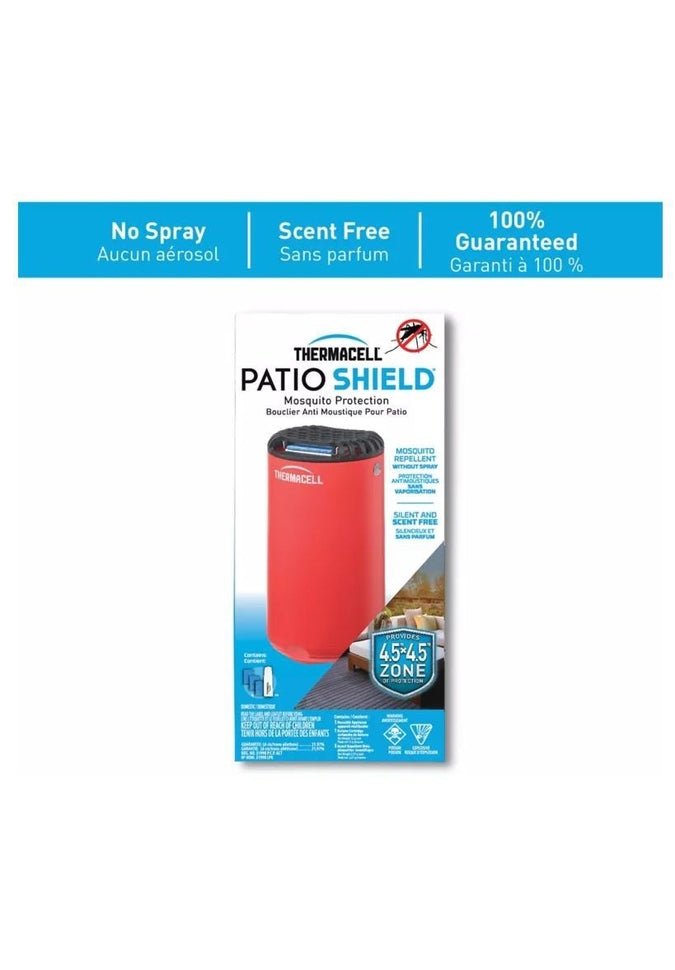 Thermacell Patio Shield Mosquito Repeller Halo Mini - Red only