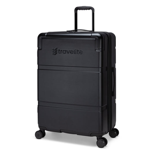 Product Image – Travelite Itinerary Large Spinner with 4 wheels and TSA lock.
