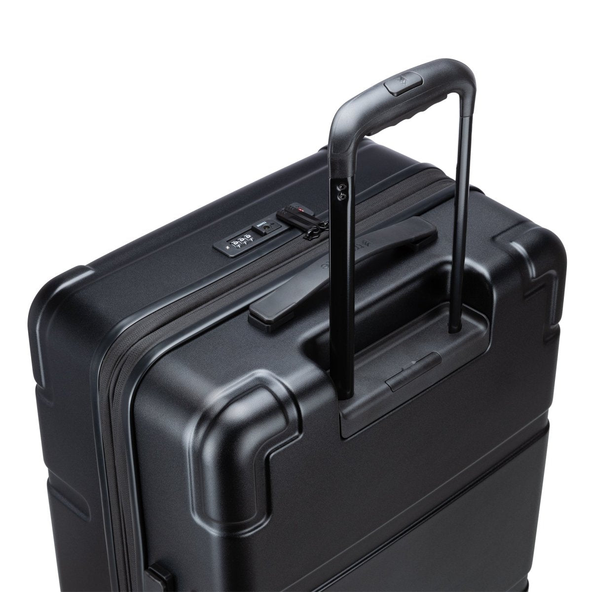 Travelite Itinerary Medium Hardside Spinner with 8 wheels & top TSA lock.