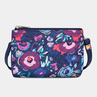 Travelon Anti-Theft Boho Clutch Crossbody - Floral