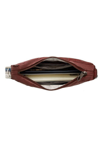 Travelon Boho Anti-Theft Crescent Crossbody