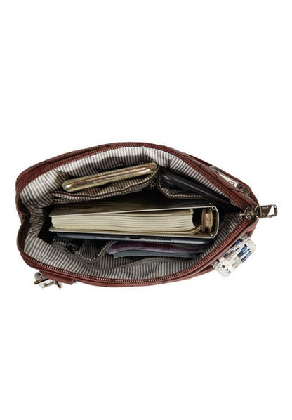 Travelon Boho Anti-Theft Slim Crossbody