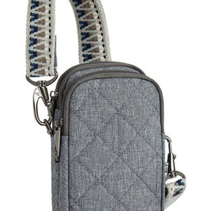 Travelon Boho Anti-Theft Two Compartment Phone Crossbody