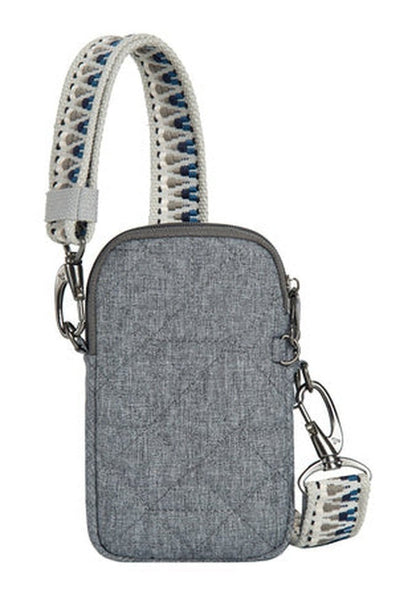 Travelon Boho Anti-Theft Two Compartment Phone Crossbody