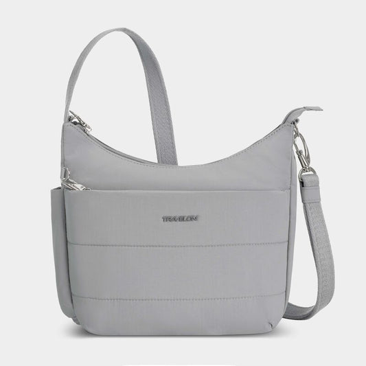 Product Image – Travelon Roam Anti-Theft Medium Crossbody - Glacier Only