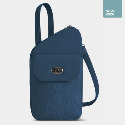 Travelon Runways Anti-Theft Slim Asymmetric Crossbody