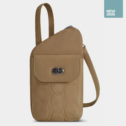 Travelon Runways Anti-Theft Slim Asymmetric Crossbody