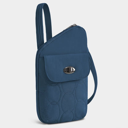 Travelon Runways Anti-Theft Slim Asymmetric Crossbody