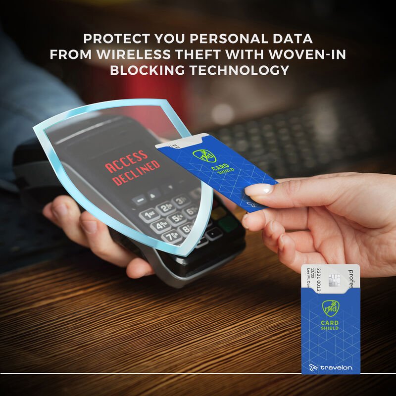 Travelon Set of 10 RFID Blocking Card Sleeves