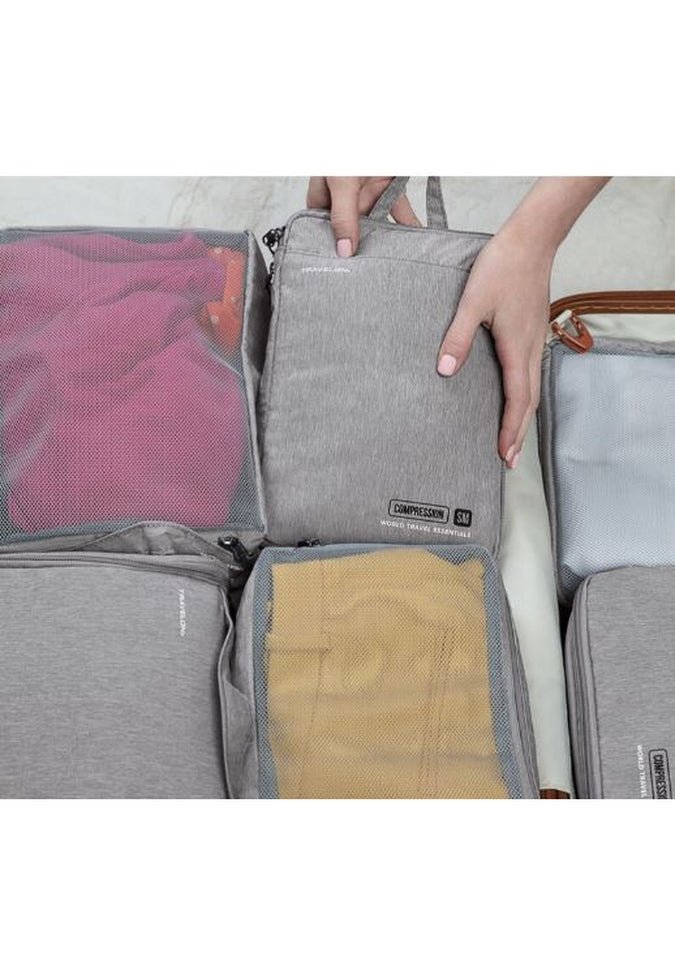 Travelon World Travel Essentials Set of 3 Soft Packing Cubes