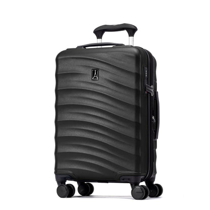Travelpro® Maxlite® Air V2 Compact Carry-on Hardside Spinner with wavy texture and 4 smooth wheels.