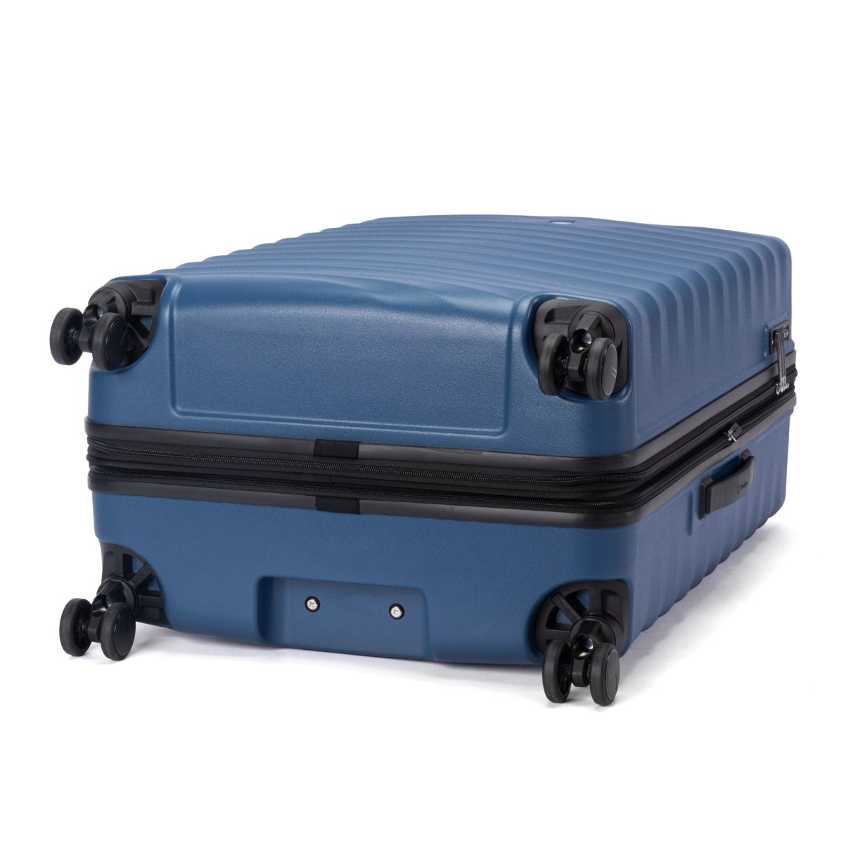 Travelpro® Maxlite® Air V2 Large Check-in Hardside Spinner shown flat with handle and zippers visible.