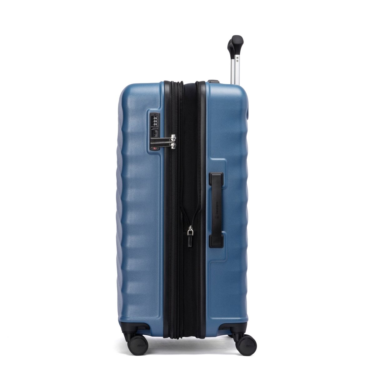 Travelpro Maxlite Air V2 Medium Hardside Spinner with TSA lock, blue, lightweight check-in suitcase.