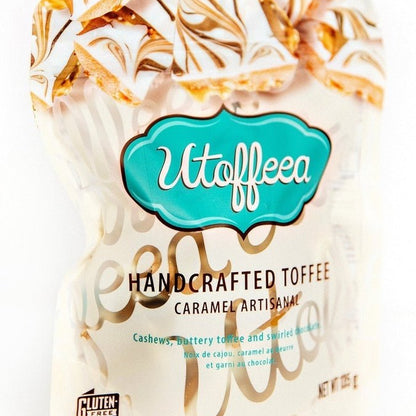 Utoffeea Handcrafted Toffee 135g Bag - 5 Flavours Available