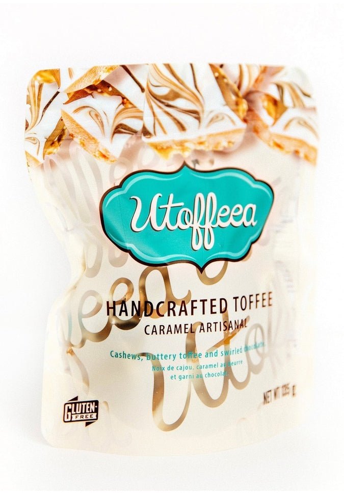 Utoffeea Handcrafted Toffee 135g Bag - 5 Flavours Available