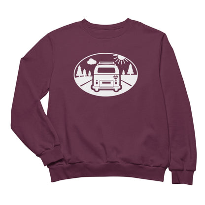 CAA Exclusive: We Heart Winnipeg Open Roads CrewneckShirts & TopsMaroonSmall