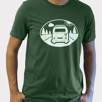 CAA Exclusive: We Heart Winnipeg Open Roads T ShirtShirts & TopsForest GreenSmall