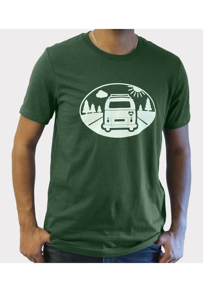 CAA Exclusive: We Heart Winnipeg Open Roads T ShirtShirts & TopsForest GreenSmall