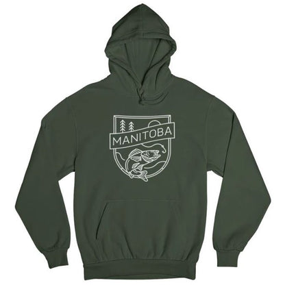 We Heart Winnipeg Manitoba Angler Hoodie