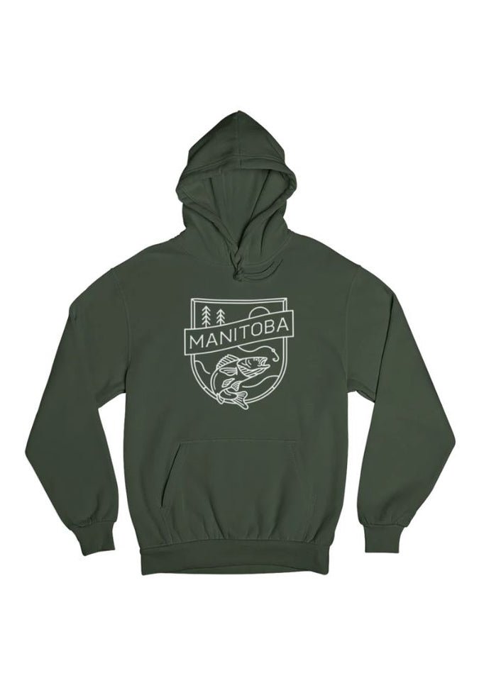 We Heart Winnipeg Manitoba Angler Hoodie