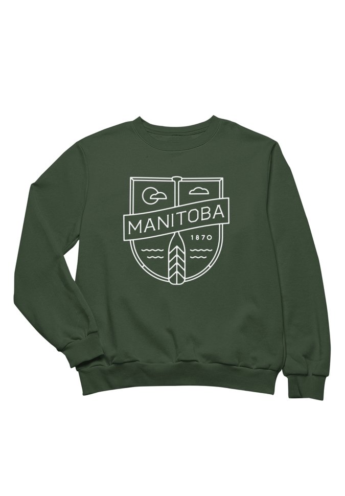 We Heart Winnipeg Manitoba Cottage Crewneck