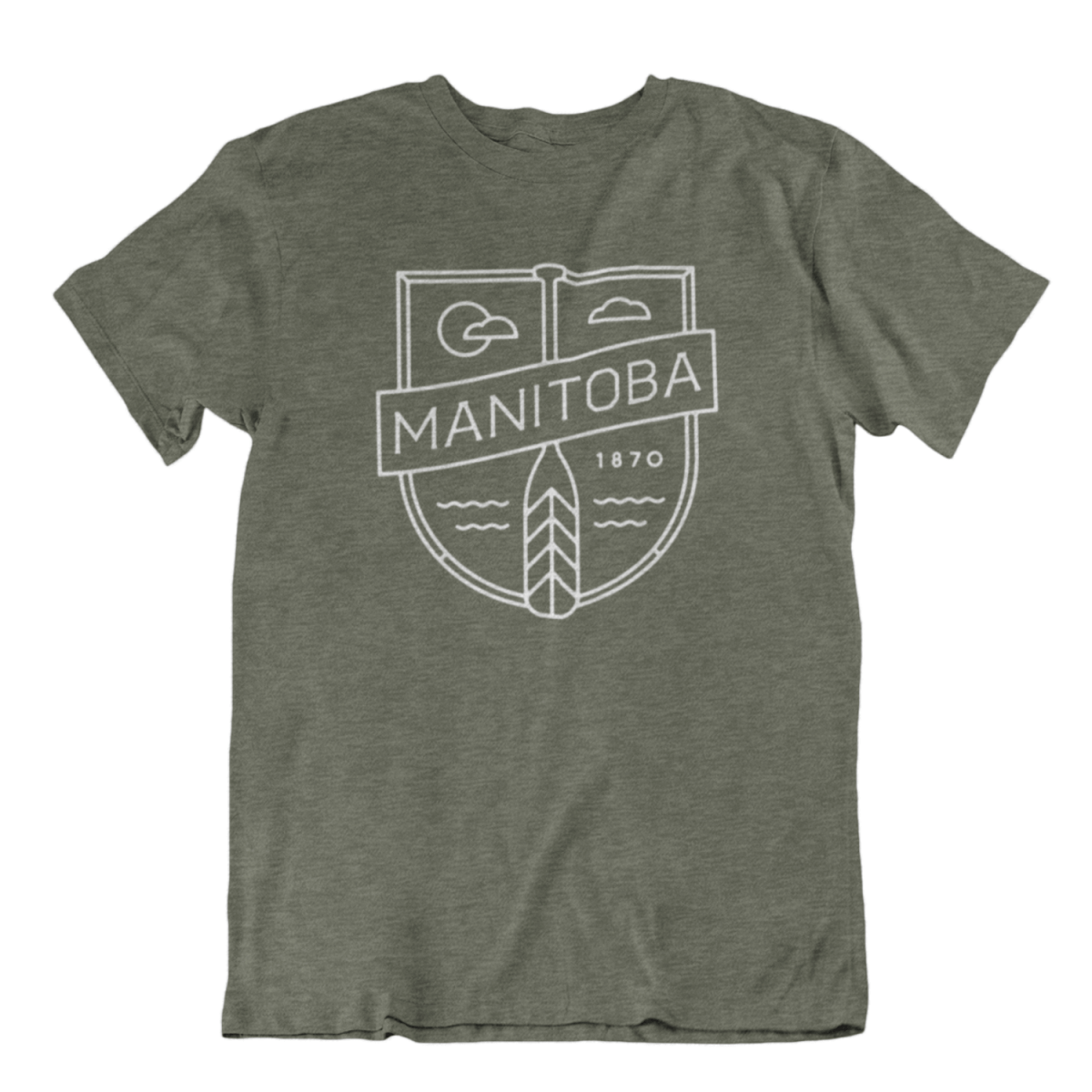 We Heart Winnipeg Manitoba Cottage T-Shirt