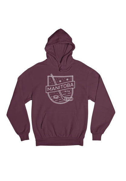 We Heart Winnipeg MB Hockey Hoodie