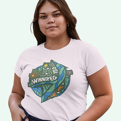 Winnipeg 150 Adult Unisex T-Shirt