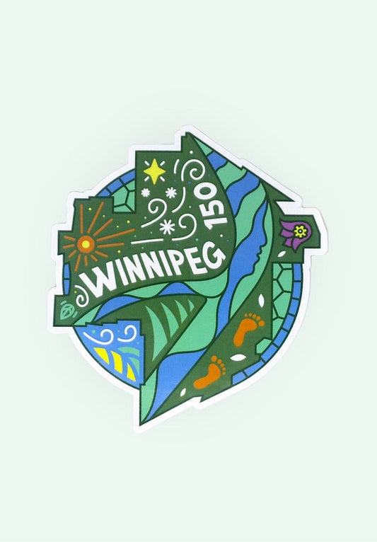 Product Image – Winnipeg 150 Sticker