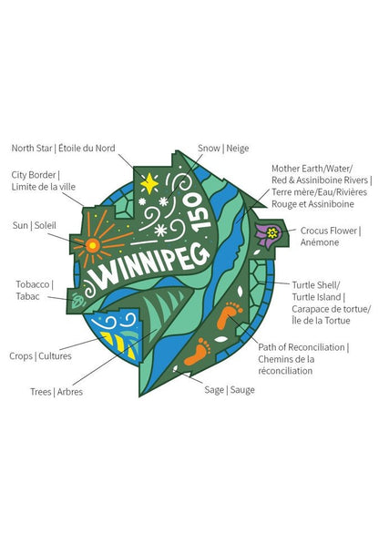 Winnipeg 150 Sticker