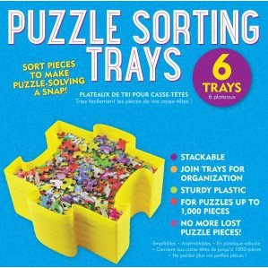 Peter Pauper Press Puzzle Sorting Tray