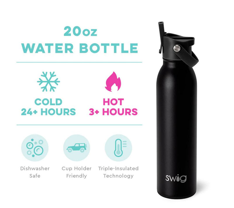 Swig Life - Flip & Sip Water Bottle 20oz