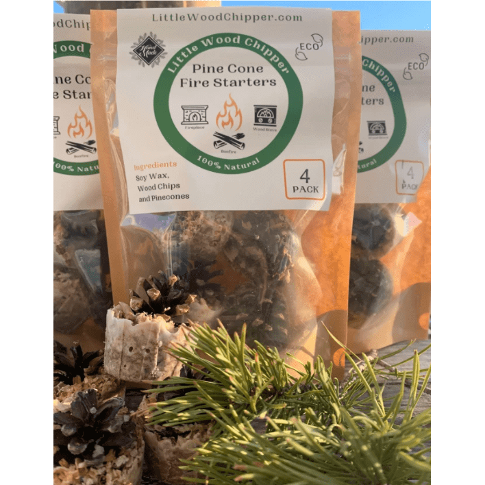 Clear Rail ConsultingLittle Wood Chipper Pinecone Fire Starters - 4 PackFire Starter1015301