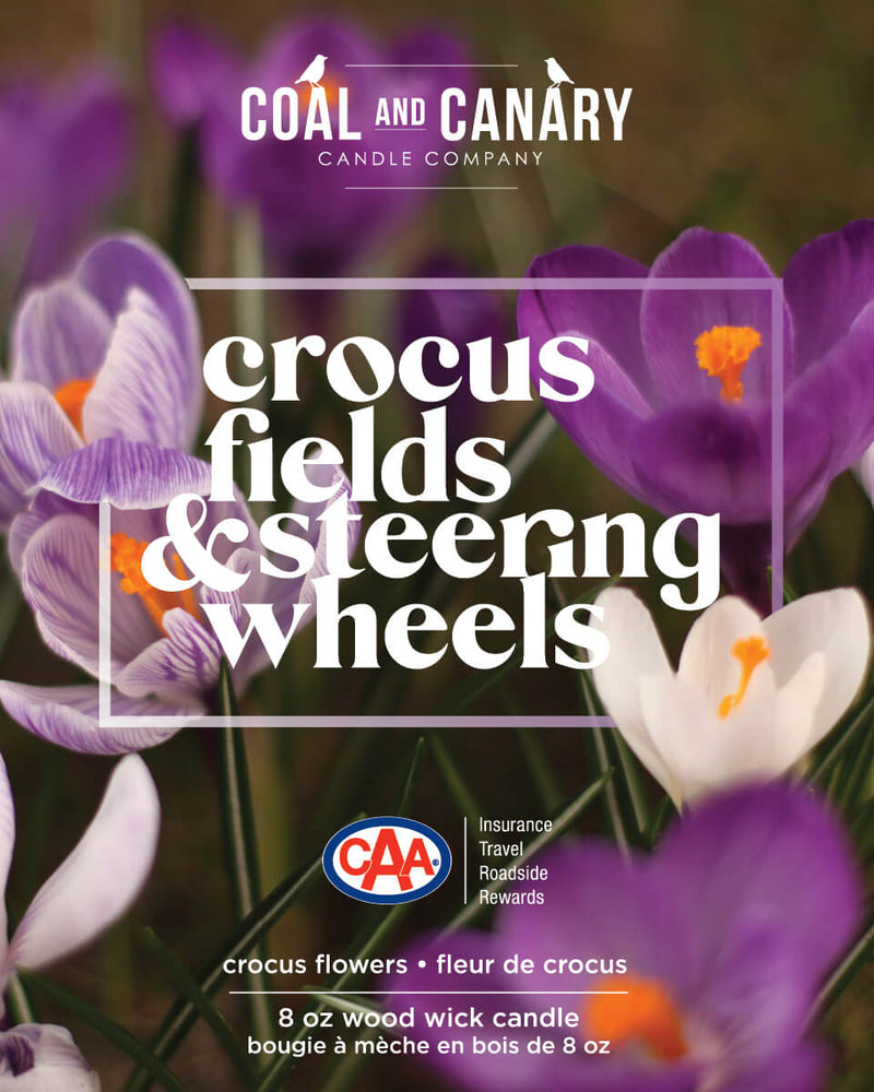 Coal & Canary CandlesCAA Exclusive: Coal and Canary - Crocus Fields & Steering WheelsCandles1017407