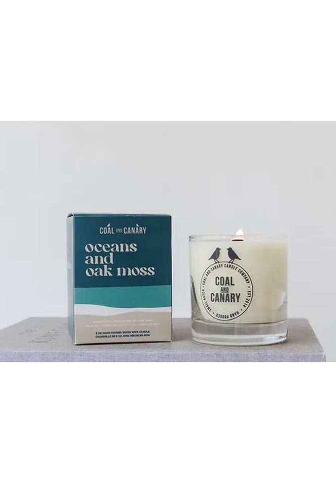 Coal and Canary Candles - Canadiana CollectionCandlesOceans and Oak Moss