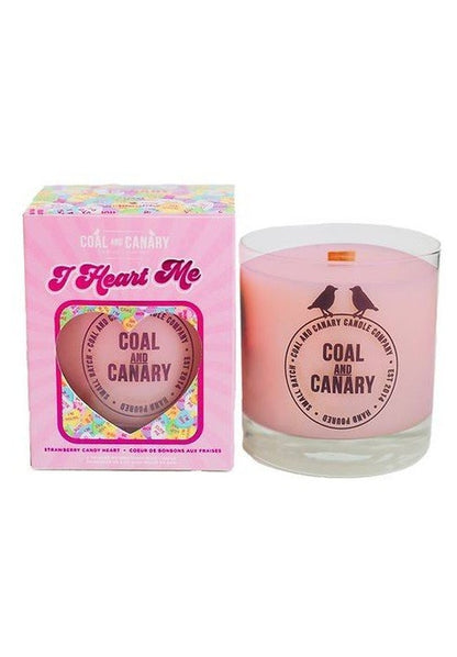 Coal and Canary Candles - Candy Hearts CollectionCandleI Heart Me