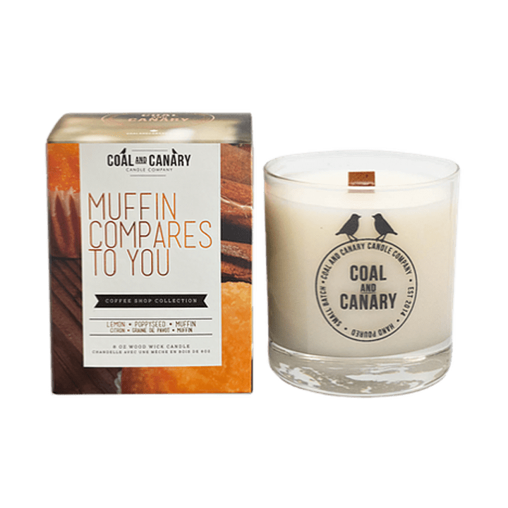 Coal and Canary Candles - Coffee Shop CollectionCandleMuffin Compares to You