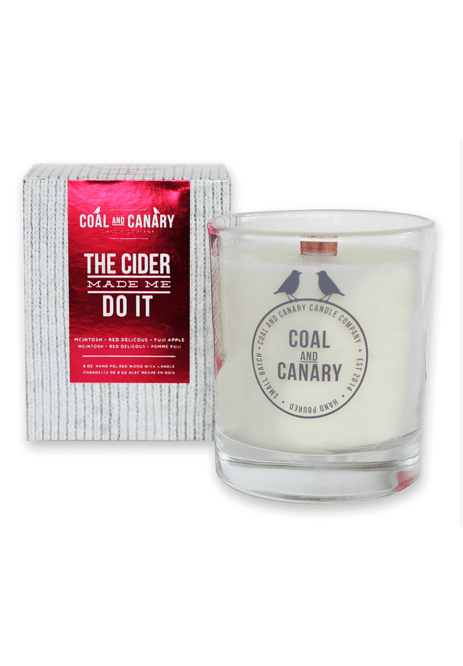 Coal and Canary Candles - Sweater Weather CollectionCandleCider made me do it