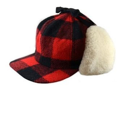 Crown Cap "The Yukon" Buffalo Check Fudd CapHatsMedium