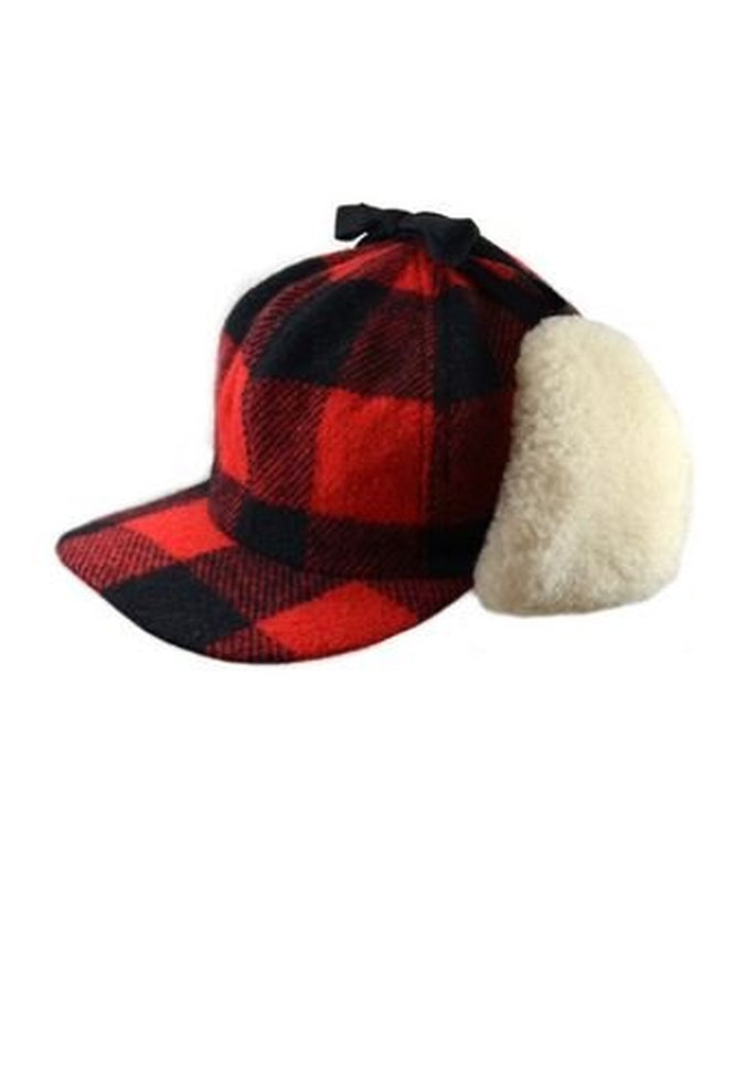 Crown Cap "The Yukon" Buffalo Check Fudd CapHatsMedium