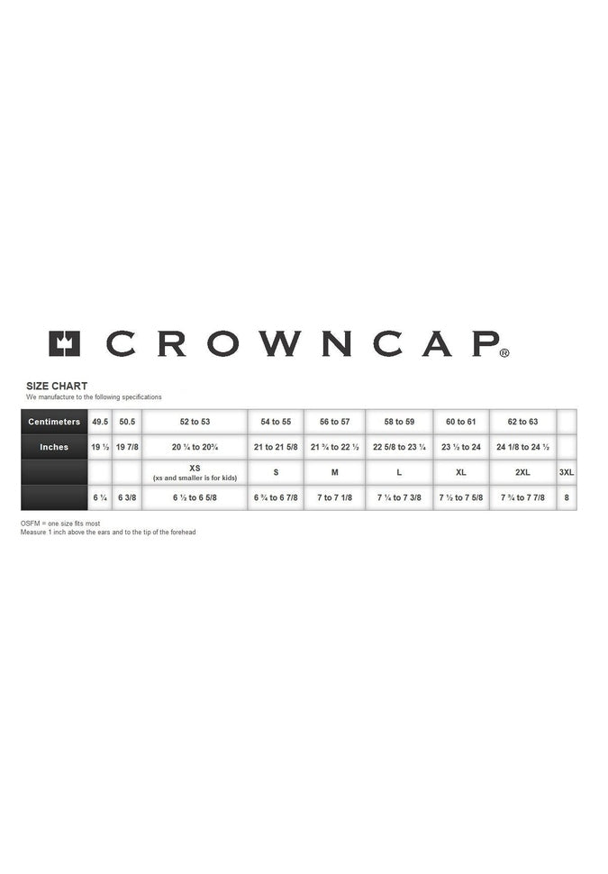 Crown Cap Wool Blend Buffalo Check CapHatsRedM/L