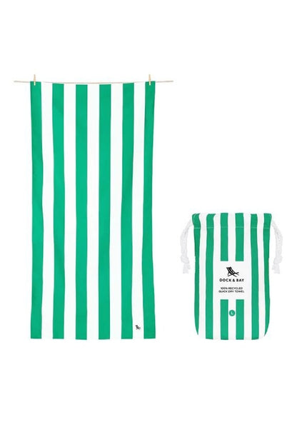 Dock & Bay Quick Dry Large TowelsTowelsCancun Green